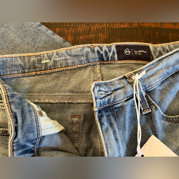 AG Adriano Goldschmied Size 25 Prima Cigarette Leg Jeans Medium Wash Preppy NWT - Picture 8 of 12